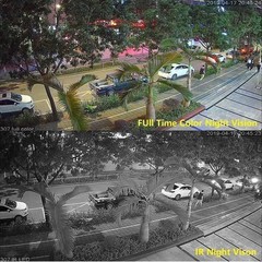 8MP Turret TVI AHD CCTV 4IN1 Camera Color Night Vision Metal Housing 2.8mm
