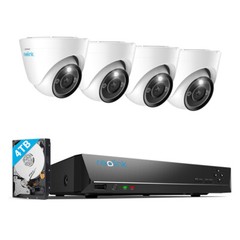 Reolink 12MP PoE Camera 16CH NVR Home CCTV Camera System with Color Night Vision