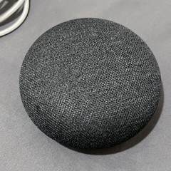 Google Nest Mini Smart Speaker Works Google Assistant Model H0A Orange Gray Hole