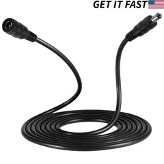 1m/3ft 12v CCTV DC Power Cable Extension Cord Adapter Male/female 5.5mm x 2.1mm