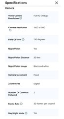 Google – Nest Cam 2 Pack Indoor/Outdoor Wire Free Security Cameras – Snow