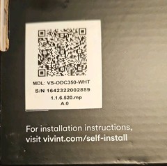 Vivint Outdoor Camera Pro Gen 2 FHD 1080p Add-On Camera VS-ODC350-WHT White NEW
