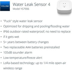 Smart Home Starter Kit: SpeakerHub & Water Leak Sensor 4 with 105dB Audio Ala…