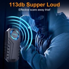 Wireless Driveway Alarm Detector Bike Door Window bell for Outdoor Indoor Secure