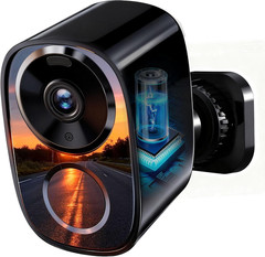 2K Wireless Security Camera Outdoor 5G WiFi Color Night Vision Free Cloud Storag