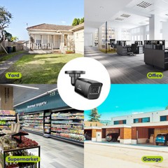 SANNCE Full HD 1080P Outdoor Security Camera CCTV Smart Home 2MP IR Night Vision