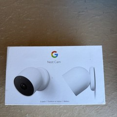 Google Nest Cam Indoor & Outdoor Battery Smart Home Security 2-Pk (Lightly Used)