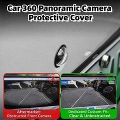 Car Camera Lens Protector,Car 360 Panoramic Camera Protective Cover,Clear 2