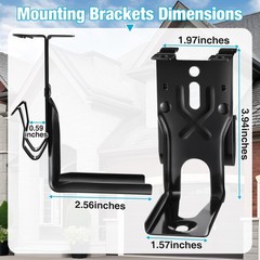 2 Pcs Garage Door Sensors Bracket, for 41A5034 Safety Kit Brackets, with Craf