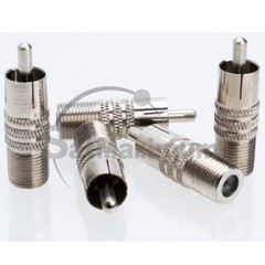BNC Connector Male Female Coupler RCA Adapter for Coaxial Cable – LOT