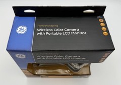 GE Home Monitoring Wireless Color Camera W/ Portable LCD Monitor 45236