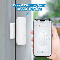 Zigbee Door Window Sensor for Smart Home Wireless Door Open Closed Detector APP