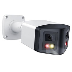Vikylin 4/8MP 180° Dual Lens POE IP Camera Dual Light IR+Full Color Night Vision