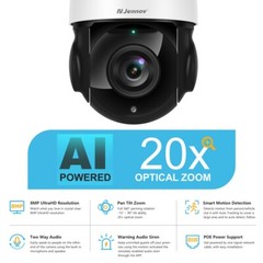 8MP POE IP Camera Security 4K PoE Outdoor Compatible Hikvision Audio Dome/Bullet