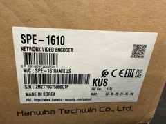 Hanwha Techwin WiseNet SPE-1610 16Ch 4MP Network Security Video Encoder