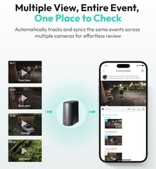 4Cam Kit 8MP Cameras Surveillance Exterieur No Monthly Fee 4K Color Night Vision