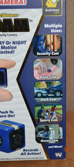Atomic Beam COP CAM Mini Compact Security Camera Body Cam Dash Cam