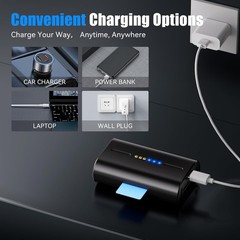 2-Pack Rechargeable Batteries for Simplisafe Wireless Outdoor Security Cameras,