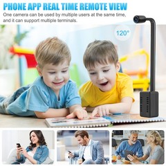 Mini Smart Camera Wireless Wifi, Motion Detection, 2000mAh Battery, 32GB Card