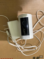 Ring Compact Security Camera in White and Black