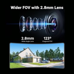 ANNKE 5MP PoE Security IP Camera C500 Audio Recording Night Vision Outdoor IP67