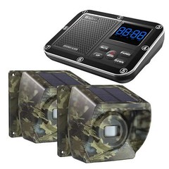 Wuloo Wireless Driveway Alarm 500Meter Long Range Outdoor Motion Detector Sensor