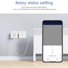 Tuya 10A Smart WiFi Plug US Outlet App Remote Works with Alexa Google