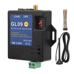 4G 3G 2G GSM Alarm System Home Security 8 Channels SMS Message Call APP 5-16V DC