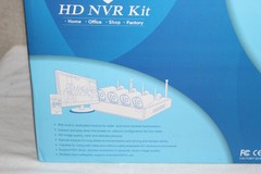 Hiseeu HD NVR Kit 8 Channel IP CCTV System 1TB Model 8WNKIT-4HB612-1T Wireless