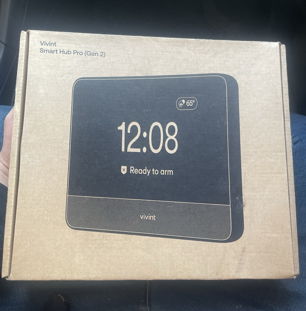 Vivint Smart Hub Pro (Gen 2) Smart Home Hub Console w/ Power Adapter