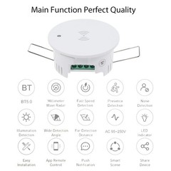 1-Human Presence Sensor Detect Human Presence None Status Body Motion WRTE
