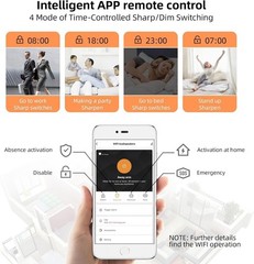 110dB Loud Siren WiFi Smart Security Alarm Set Remote App Control House Burglar