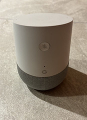 Google Home – Smart Speaker & Google Assistant, White (Original Box) W Charger