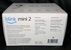 White Blink Mini 2 Indoor Outdoor 1080P Plug-in Smart Security Camera New 1 Unit