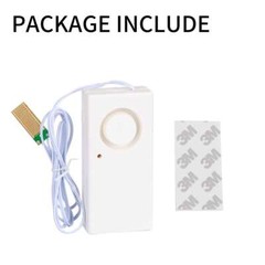 3 Pack Water Leak Alarm Flood Level Overflow Detector Sensor Home Security Alert