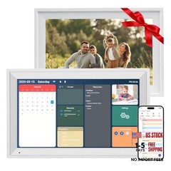 15.6 Inch Digital Calendar for Kitchen – No Subscription Smart Family Planner