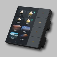 For Home Use Customizable Smart Wall Switch With Responsive Touch Screen