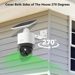 2Pack Adjustable Corner Mount Bracket for Eufy Security SoloCam 2 Pack, White