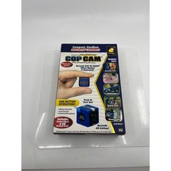 Atomic Beam Cop Cam BulbHead Cordless HD Security Camera Blue 8GB Memory Card