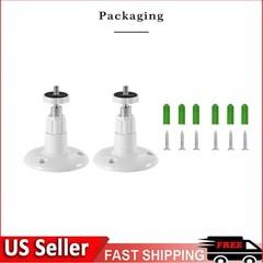 2/4X Security Camera Wall Mount Bracket Holder Stand For Arlo Pro Outdoor Indoor
