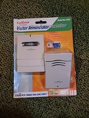 Ever New Visitor Annunciator Guest Alert System Wireless Wall Plug-in