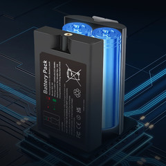 2/4Pack V4 3.65V 6040mAh Li-ion Rechargeable Battery for Video Ring Doorbell 2/3