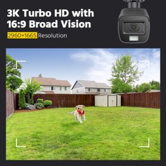 ANNKE 8CH 4K DVR 3K AI Color Night Vision Security Camera System Audio Recording