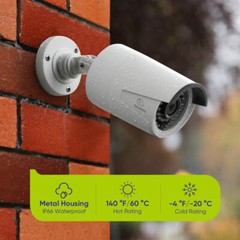 SANNCE 16CH 4K NVR HD 3MP PoE Security Camera System Two Way Audio AI Detection