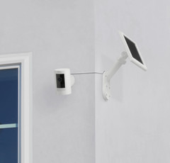 Ring Wall Mount for Cameras and Solar Panels – White