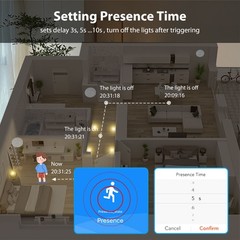 Human Presence Sensor Detect Human Presence None Status Body Motion LNEQ