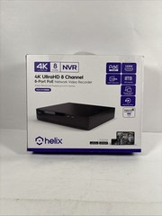 Helix 4K 8CH AI NVR (8-Port PoE), Smart NVR, Human Detection