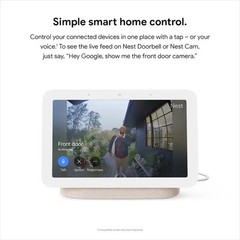 Nest Hub 2nd Gen – 7″ Smart Home Display with Google Assistant