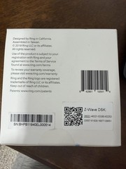 Ring Alarm Panic Button 1st Generation Factory/ NEW SEALED