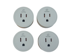Lot x4 Eightree ET01 Type B 2.4GHz Wi-Fi Smart Plugs/Outlets | Tested Working